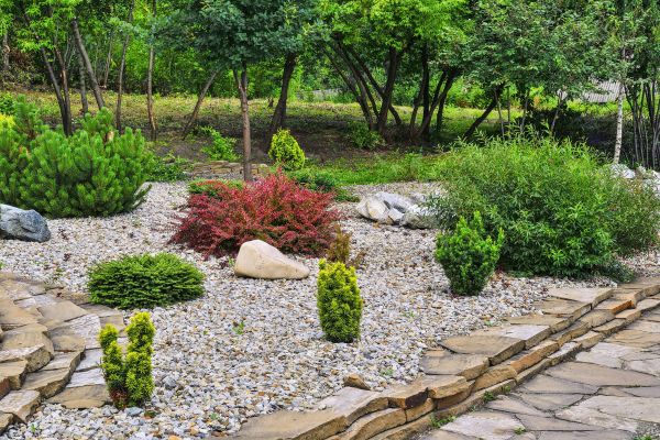 Rock Landscaping in Pasco