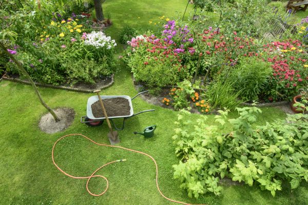 Flower Bed Construction in Pasco