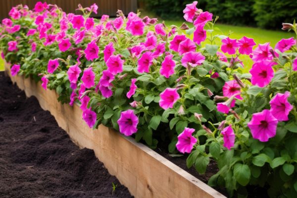Raised Flower Bed Installation in Pasco