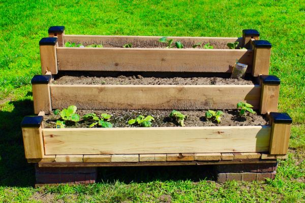 Raised Garden Bed Installation in Pasco