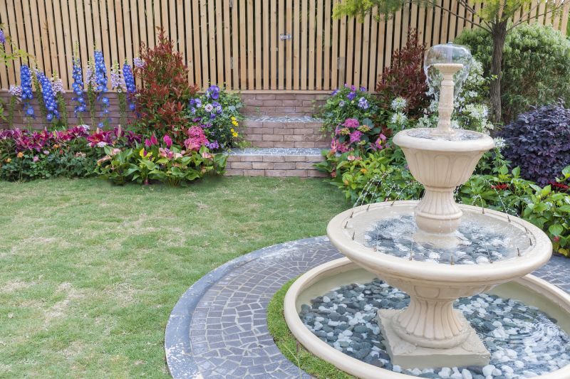 Garden Fountain Installation